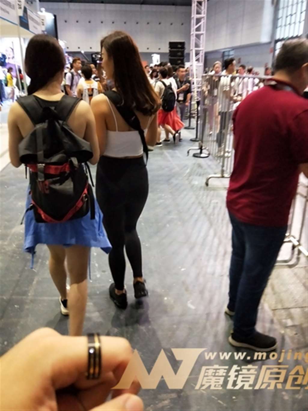 图片[3]-【欧阳幽明赛帖】黑色紧身美女-流行馆
