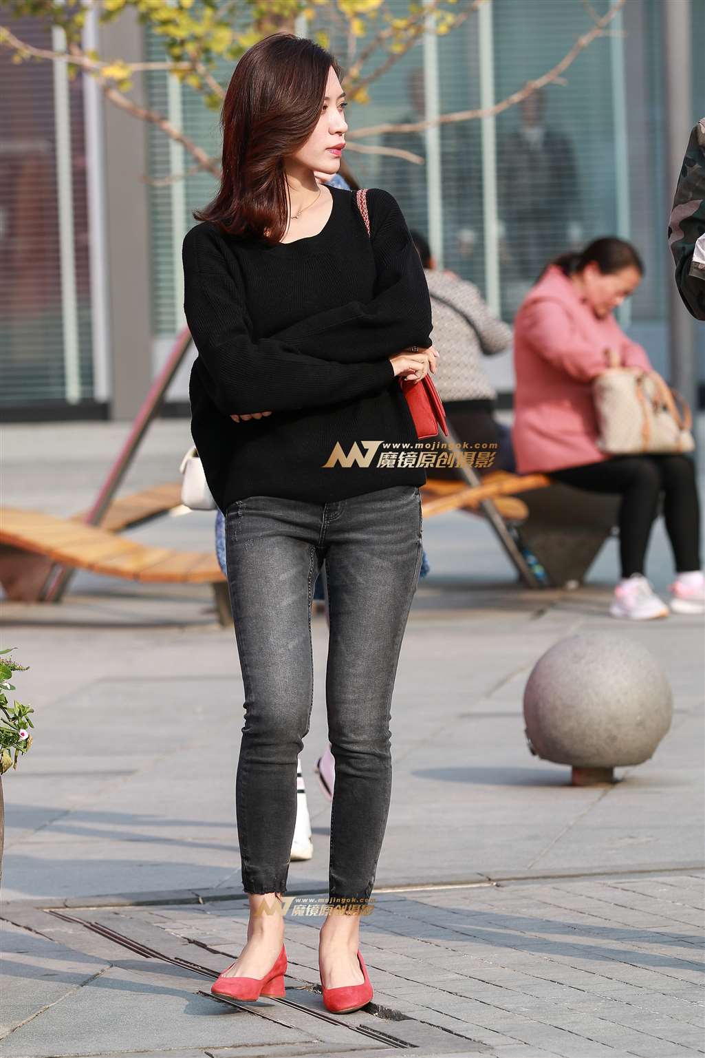 【小默赛帖】第1316篇牛仔气质美女-流行馆