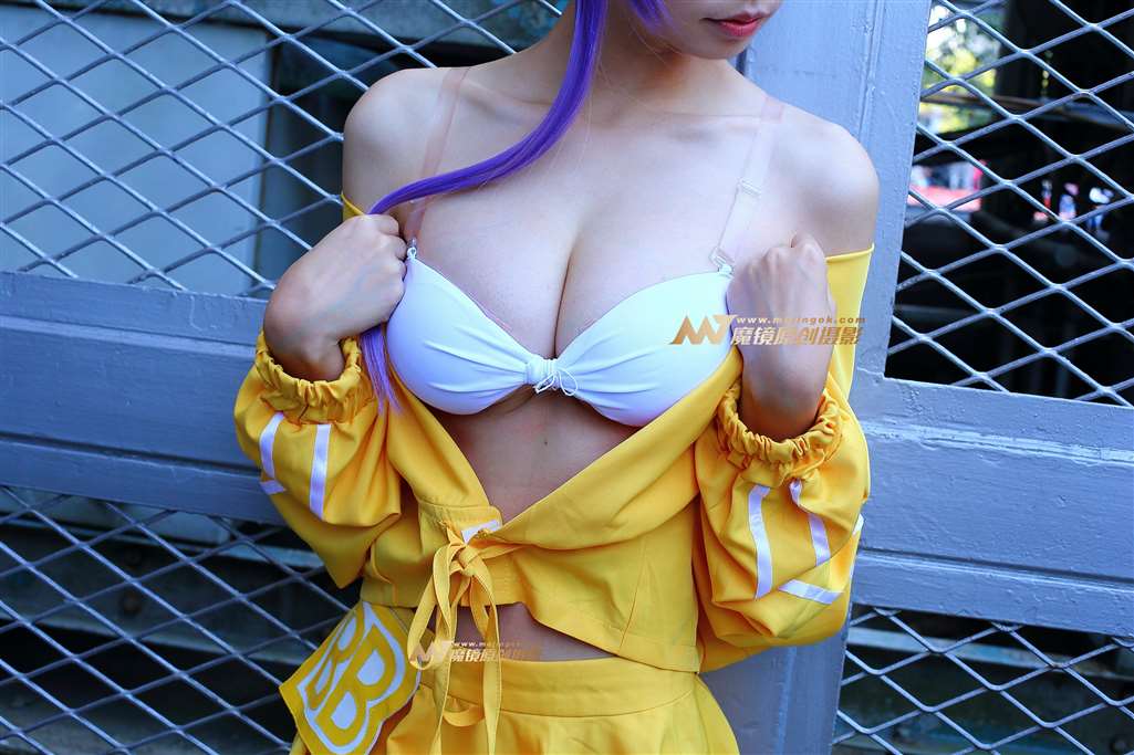 图片[3]-性感黄色运动装coser-流行馆
