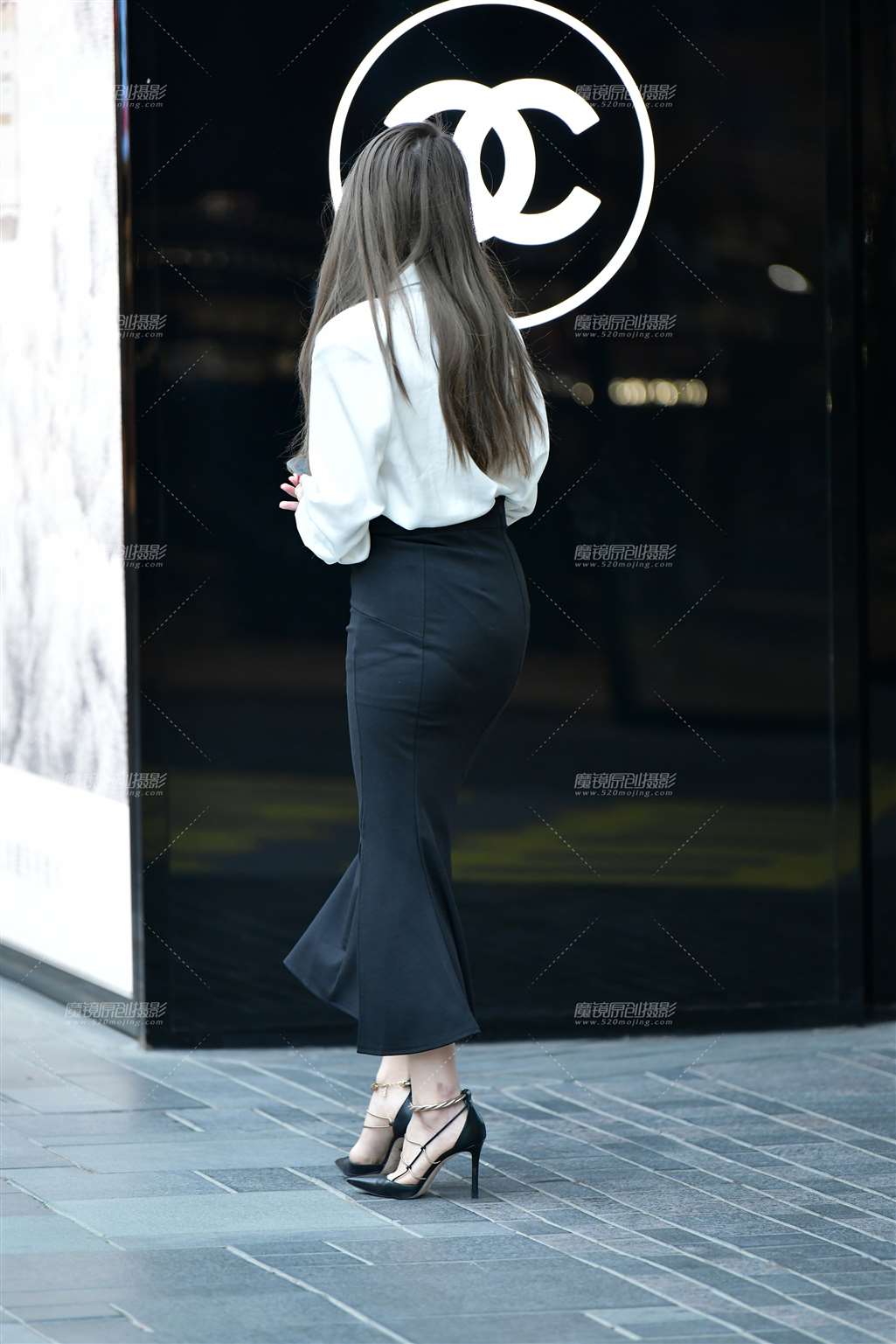 图片[3]-高跟长裙美女-流行馆