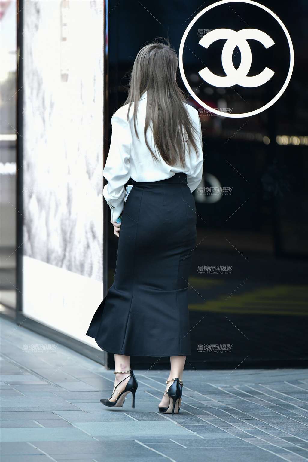 图片[4]-高跟长裙美女-流行馆