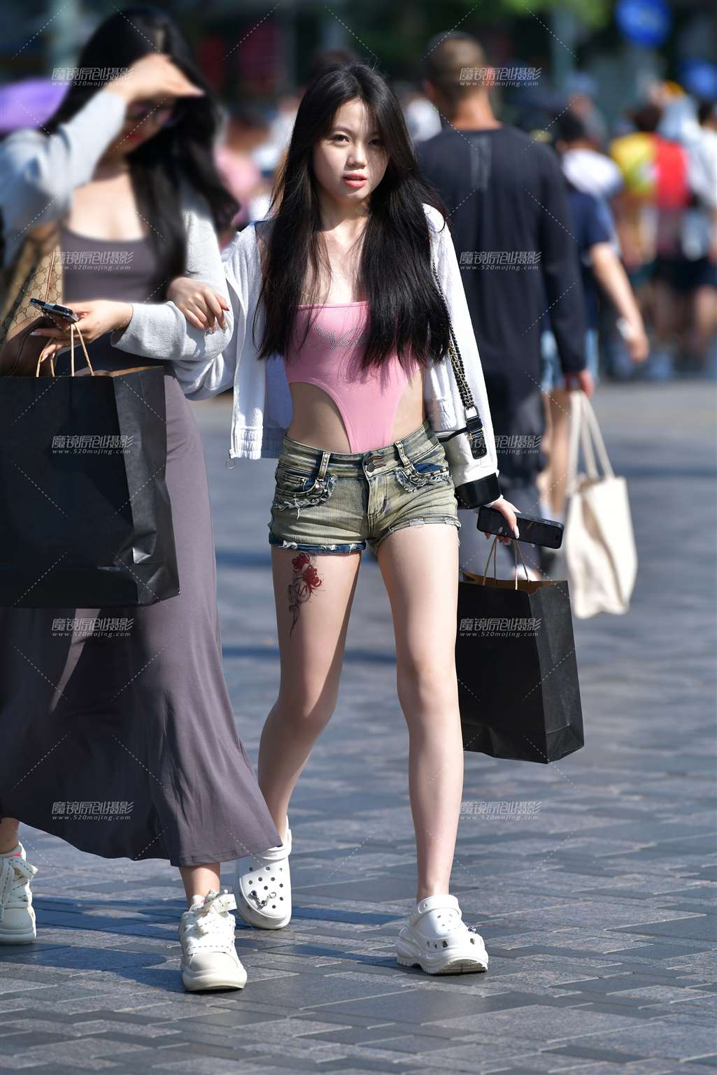 图片[5]-清纯热裤小美女-流行馆