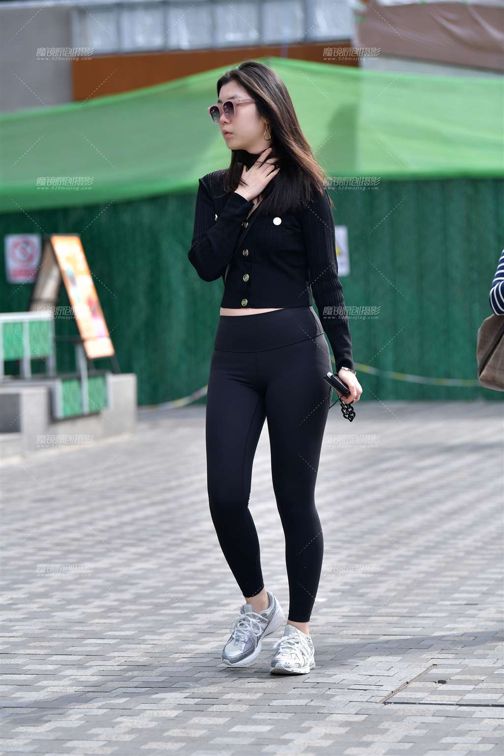 图片[5]-高挑瑜伽紧身裤美女-流行馆