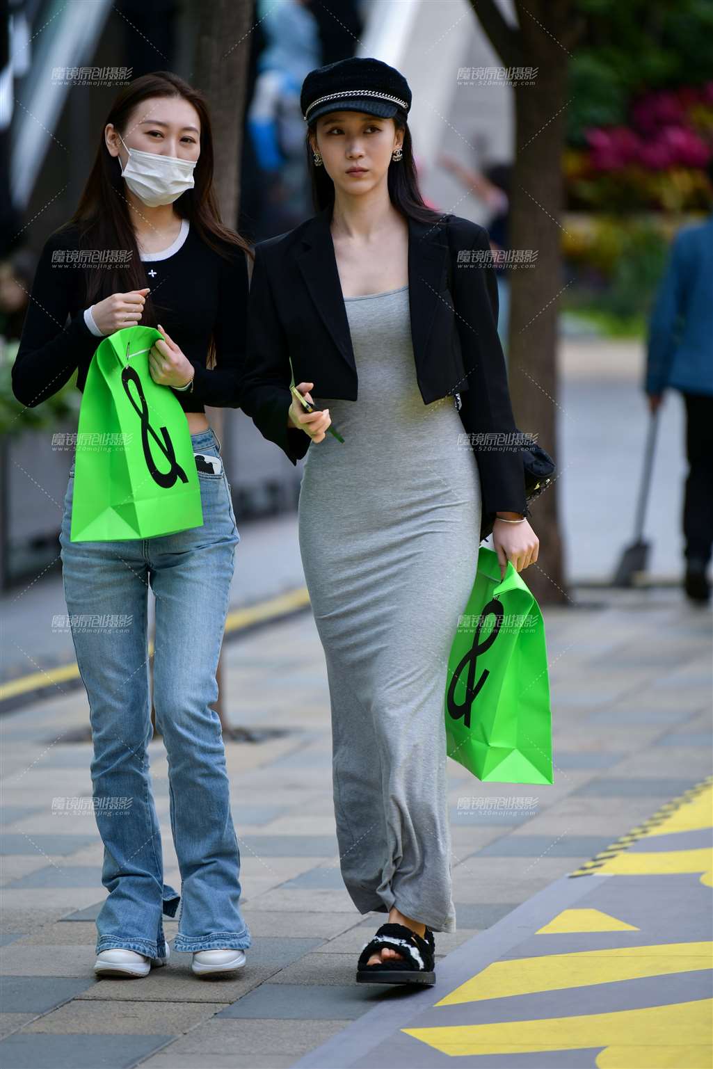 图片[4]-漂亮棉质长裙美女-流行馆