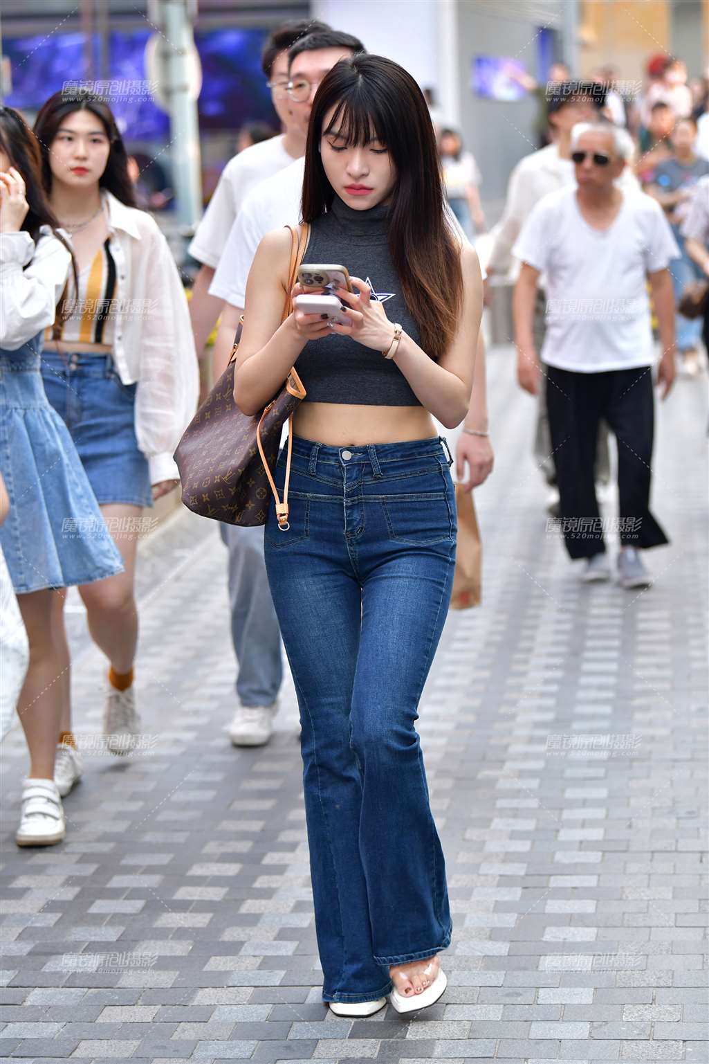 图片[5]-文静牛仔裤美女-流行馆