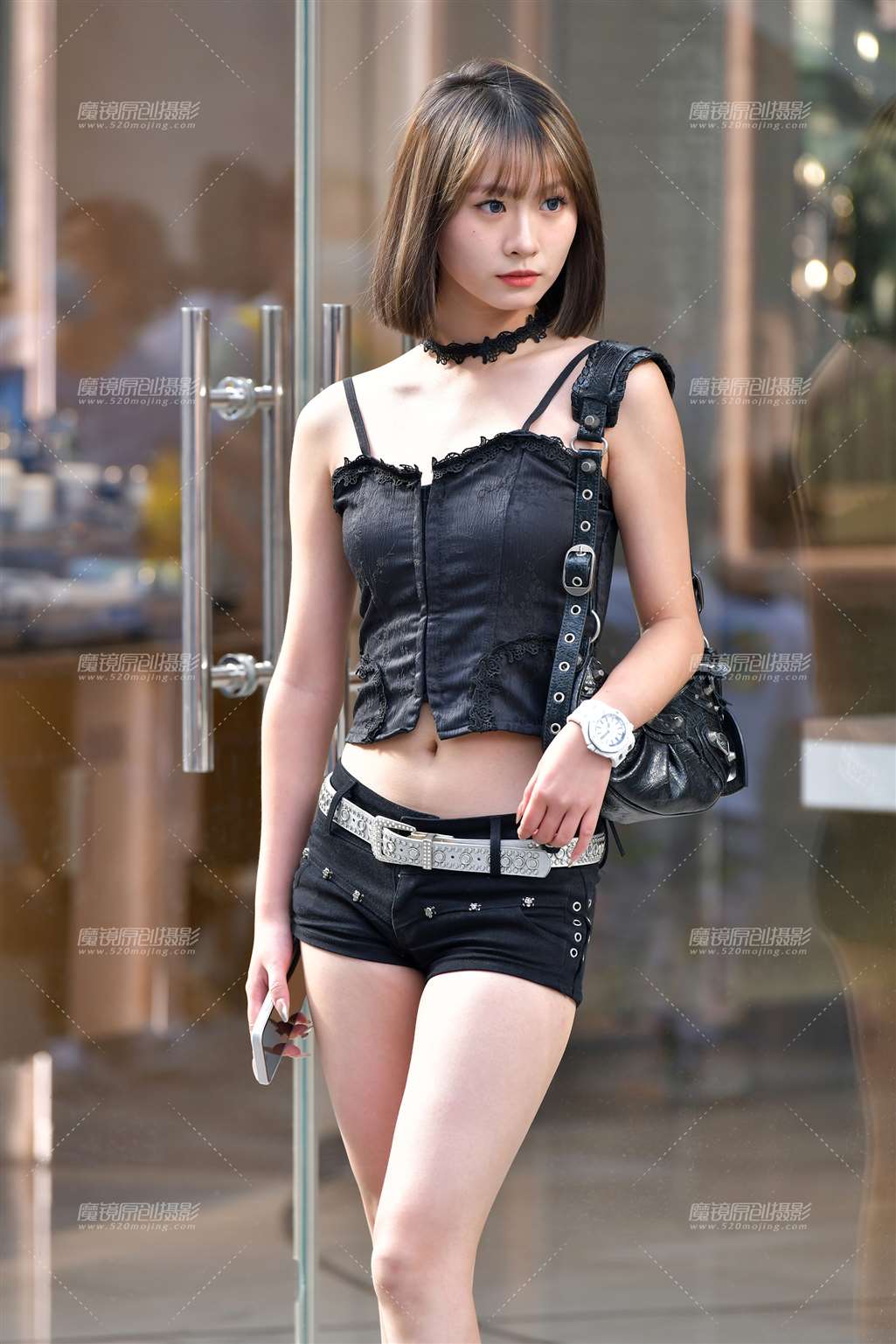 图片[4]-搭讪吊带热裤美女-流行馆