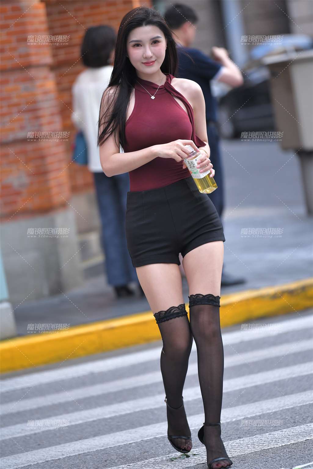 遇上车模网络大V-街拍流行馆