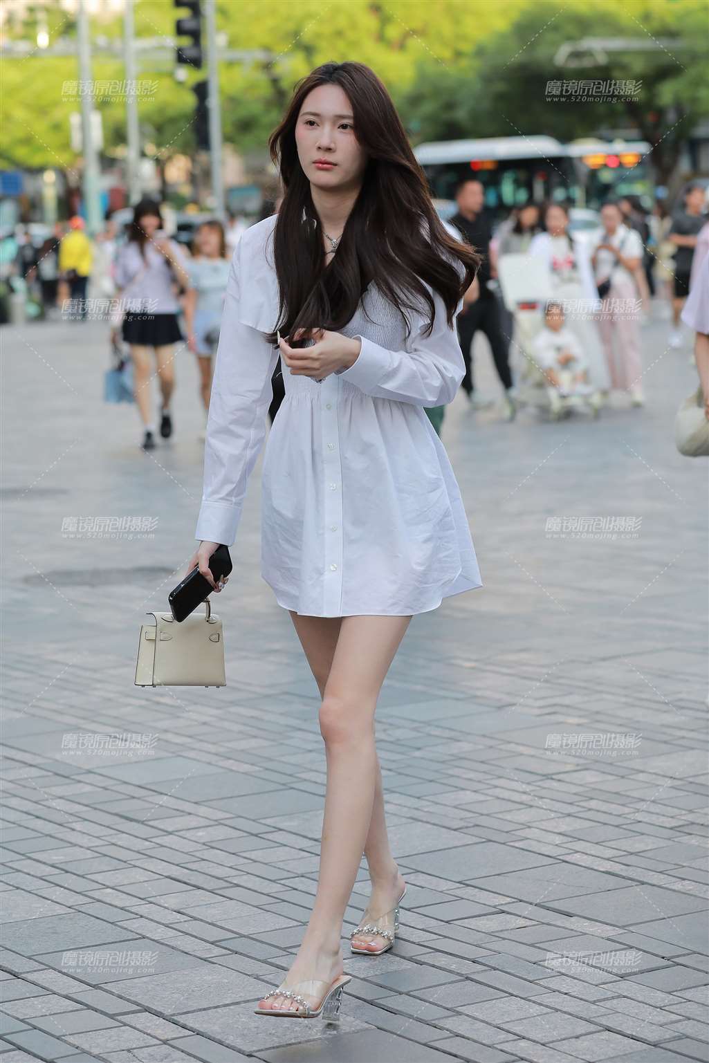 图片[3]-高挑长腿高跟美女-流行馆