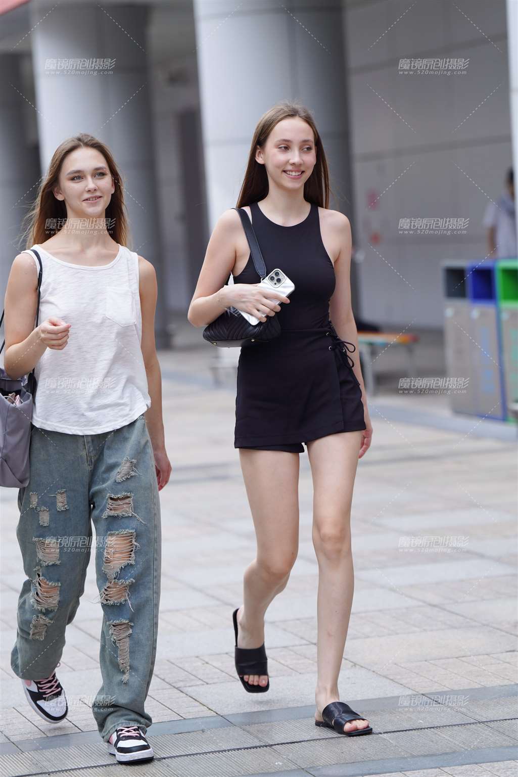 美腿老外-街拍流行馆