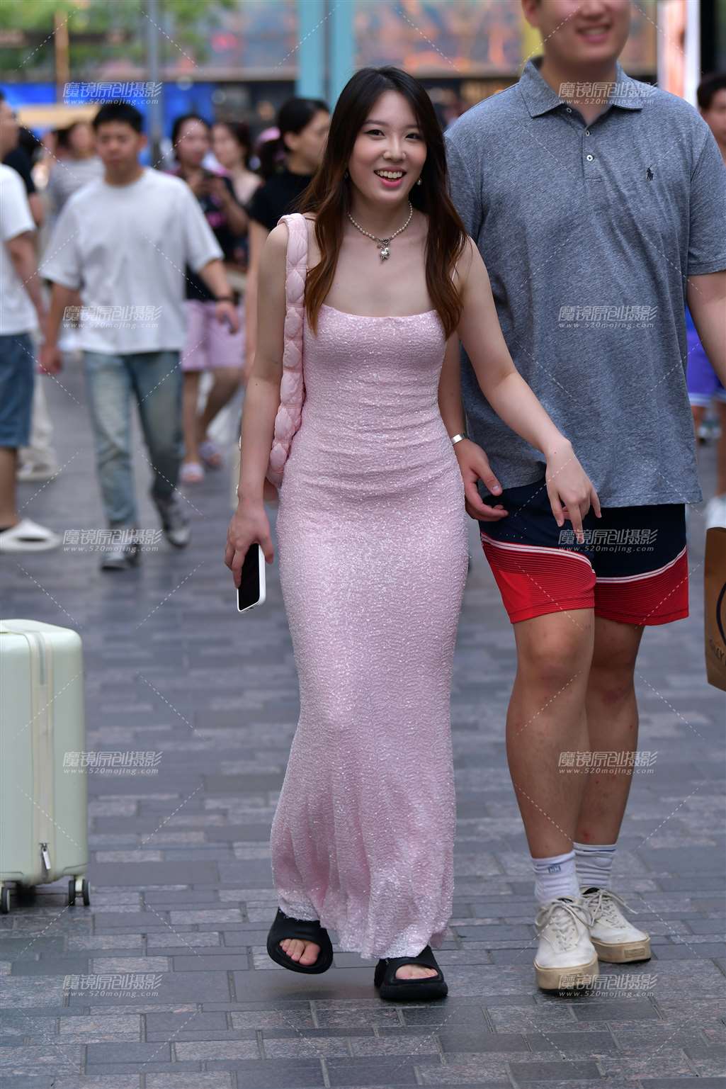 图片[5]-甜美长裙美女-流行馆